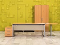 Кабинет руководителя  Steelcase ЛДСП Ольха Франция  КРЛ5-04026