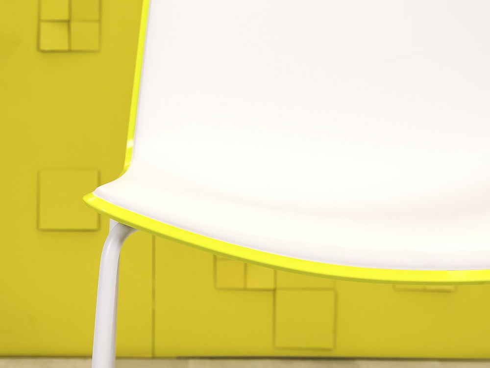 Барный стул  Pedrali Пластик Белый Италия  УДПБ-30016