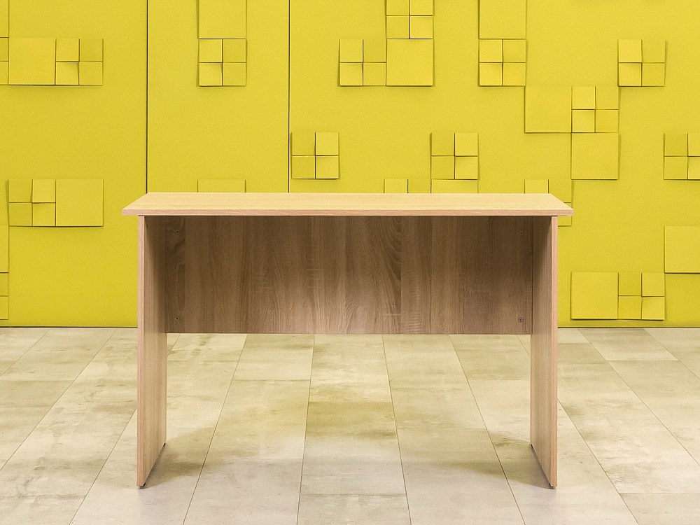 Офисный стол прямой ЛДСП Зебрано  СППЗ4-30036