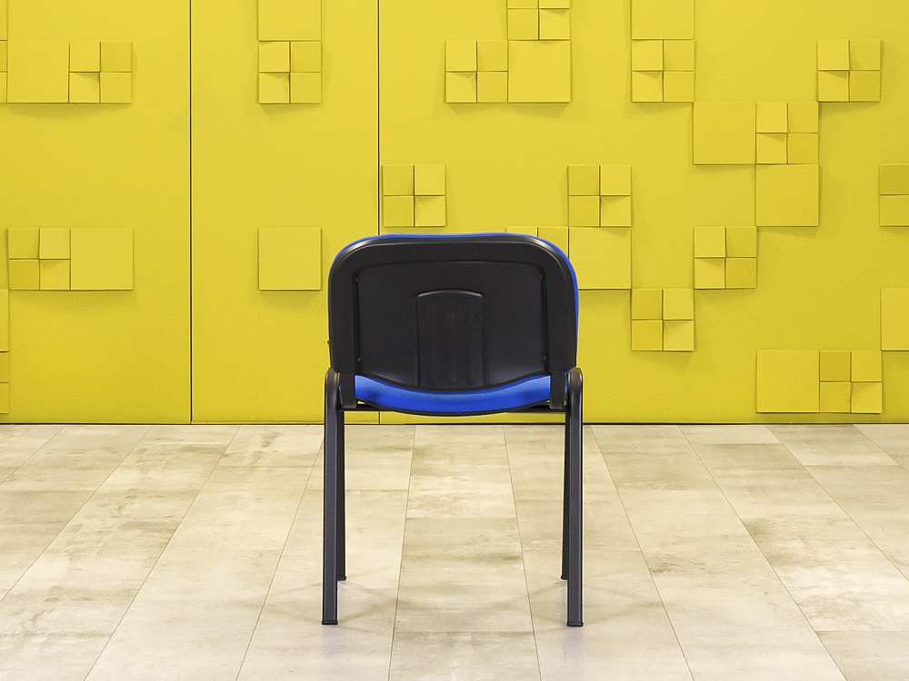 Офисный стул  ИЗО Ткань Синий Россия  ИзоН(н)