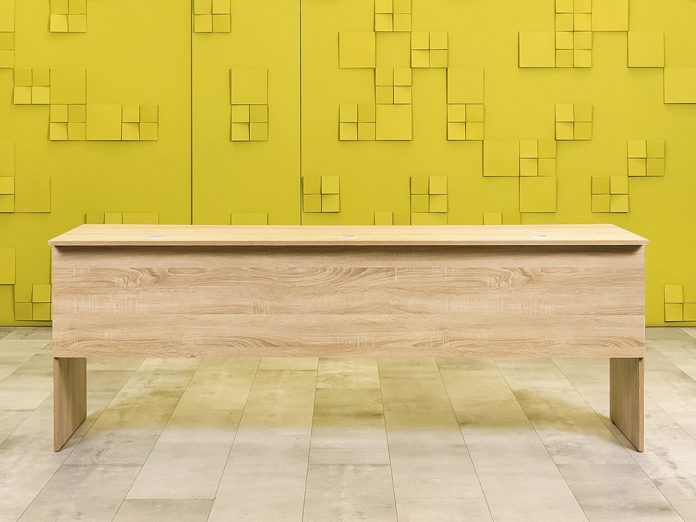 Офисный стол прямой ЛДСП Зебрано  СППЗ5-30036