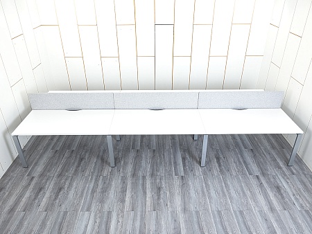 Комплект офисной мебели Techo 4 800х1 630х1 100 ЛДСП Белый   (КОМБ2-29054)