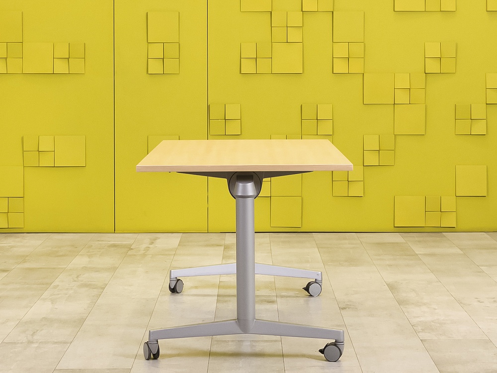 Офисный стол прямой Steelcase ЛДСП Клен Германия  СППВ1-01125