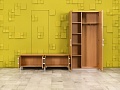 Кабинет руководителя  Steelcase ЛДСП Ольха Франция  КРЛ5-04026