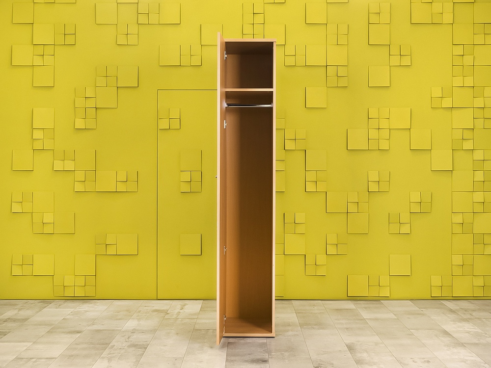 Шкаф для одежды  ЛДСП Ольха Россия  ШГ1ДЛ-18026