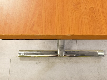 Офисный стол прямой 1400x700 ЛДСП Ольха Импорт_СППЛ1-060823