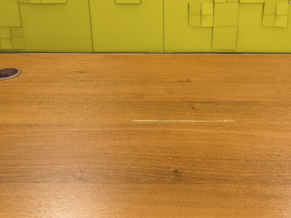 Офисный стол ЛДСП Орех  СПЭХ-09125