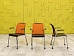Конференц кресло для переговорной Steelcase Кожзам Чёрный Франция  КНКЧ-12026