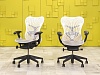 Офисное кресло руководителя на колесах Mirra 2 Herman Miller Сетка Серый США_КРТС-150924