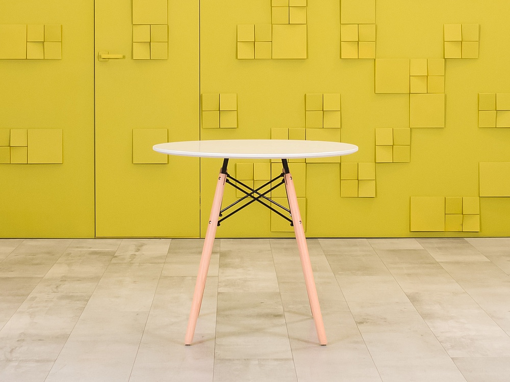 Обеденный стол IKEA ЛДСП Белый Швеция  СГКБ-290324