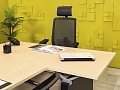 Стол для руководителя  ABC BABINI OFFICE ЛДСП Зебрано Италия  СРПЗ-31036
