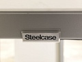 Офисный стол прямой Steelcase ЛДСП Белый Франция  СППБ1-04026
