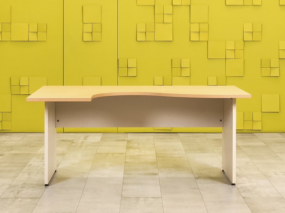 Офисный стол угловой   ЛДСП Бук Россия  СПУВ-15046