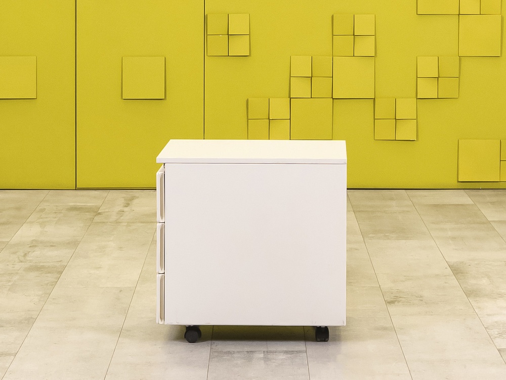 Офисная тумба выкатная Steelcase Металл Белый Франция  ТВ3ЯБ-12026