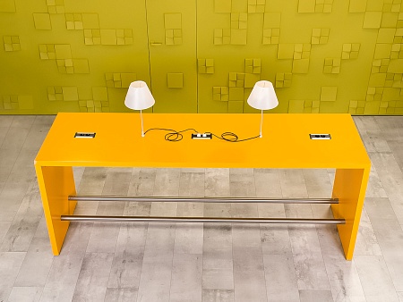 Обеденный стол МДФ Жёлтый Россия  СГПЖ-261023