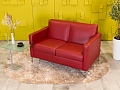 Офисный диван Herman Miller 1280x780 Кожа Красный США_ДНКК-270324