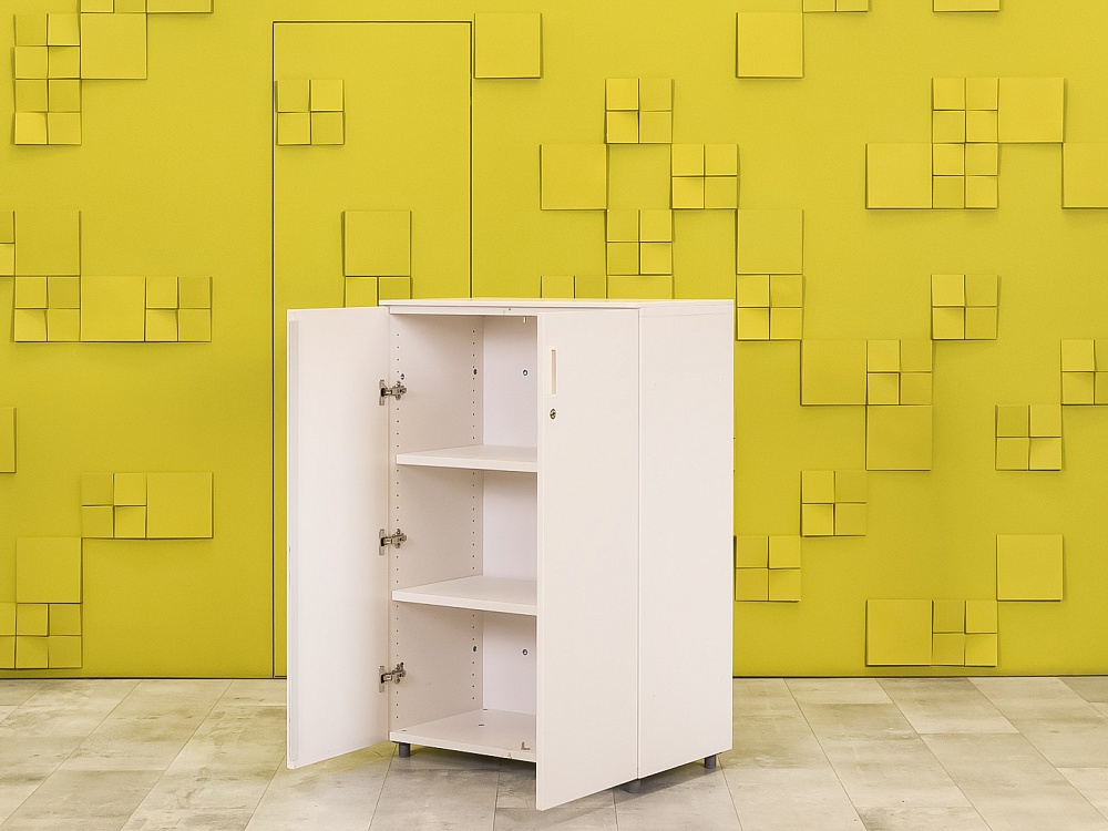 Шкаф для документов офисный Белый Швейцария Vitra ШД2ДБ-04026