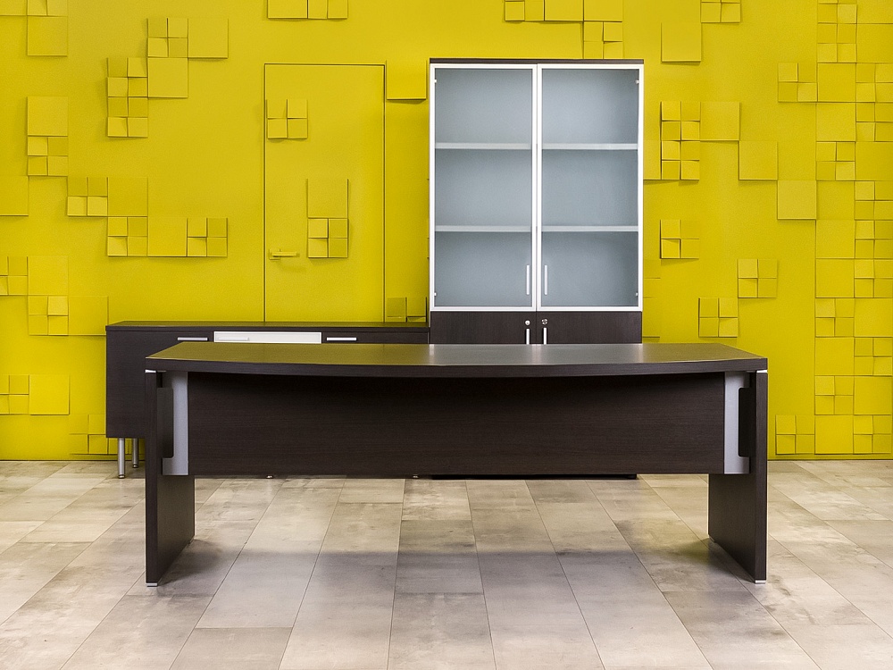 Кабинет руководителя TAO Sinetica ЛДСП Венге Италия_КРЕ-150724