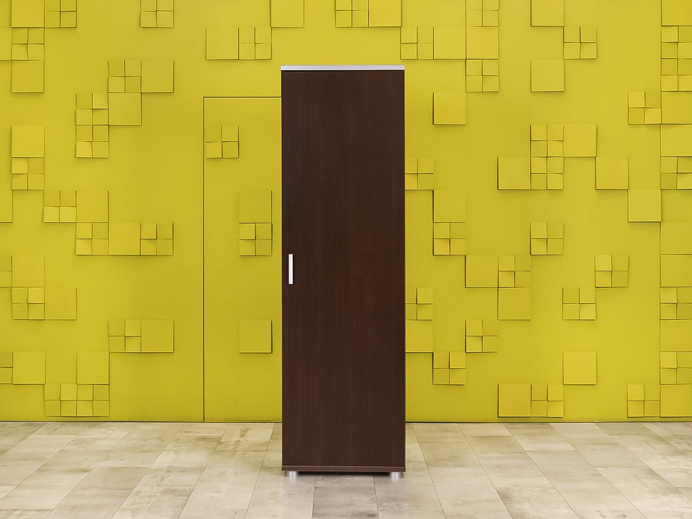 Шкаф для одежды ЛДСП Венге  ШГ1ДЕ-16125