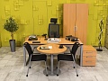 Кабинет руководителя  Steelcase ЛДСП Ольха Франция  КРЛ5-04026
