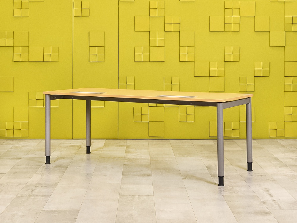 Стол для руководителя  Steelcase ЛДСП Бук Германия  СРПВ-23036