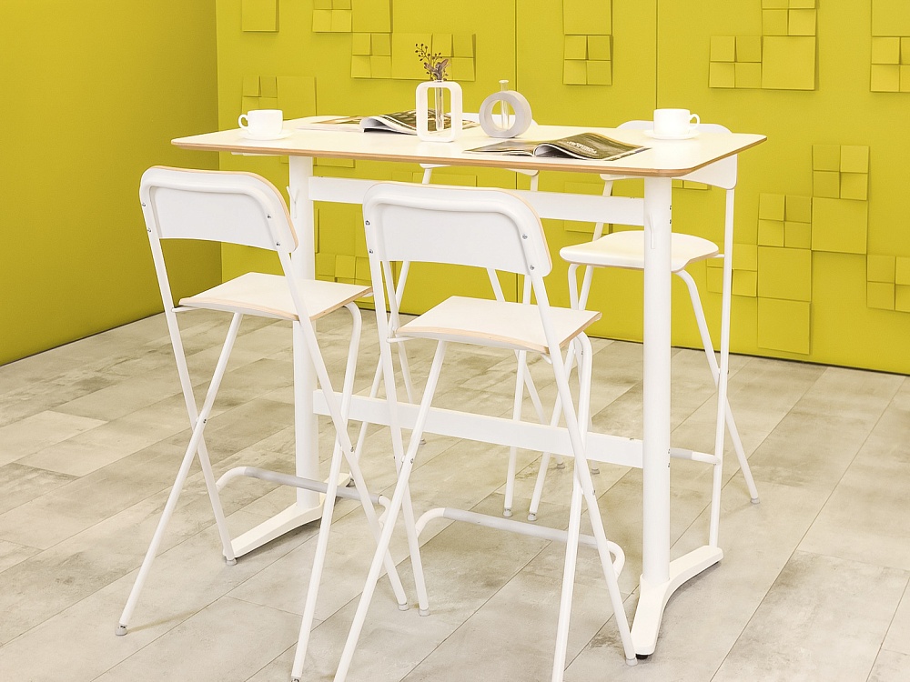 Обеденный стол IKEA ЛДСП Белый  СГПБ-20115