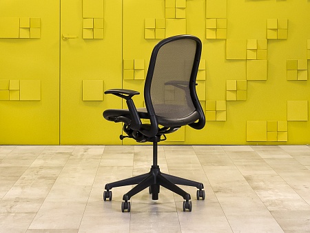 Офисное кресло для персонала на колесах CHADWICK KNOLL Сетка Серый США  КПТС1-110923