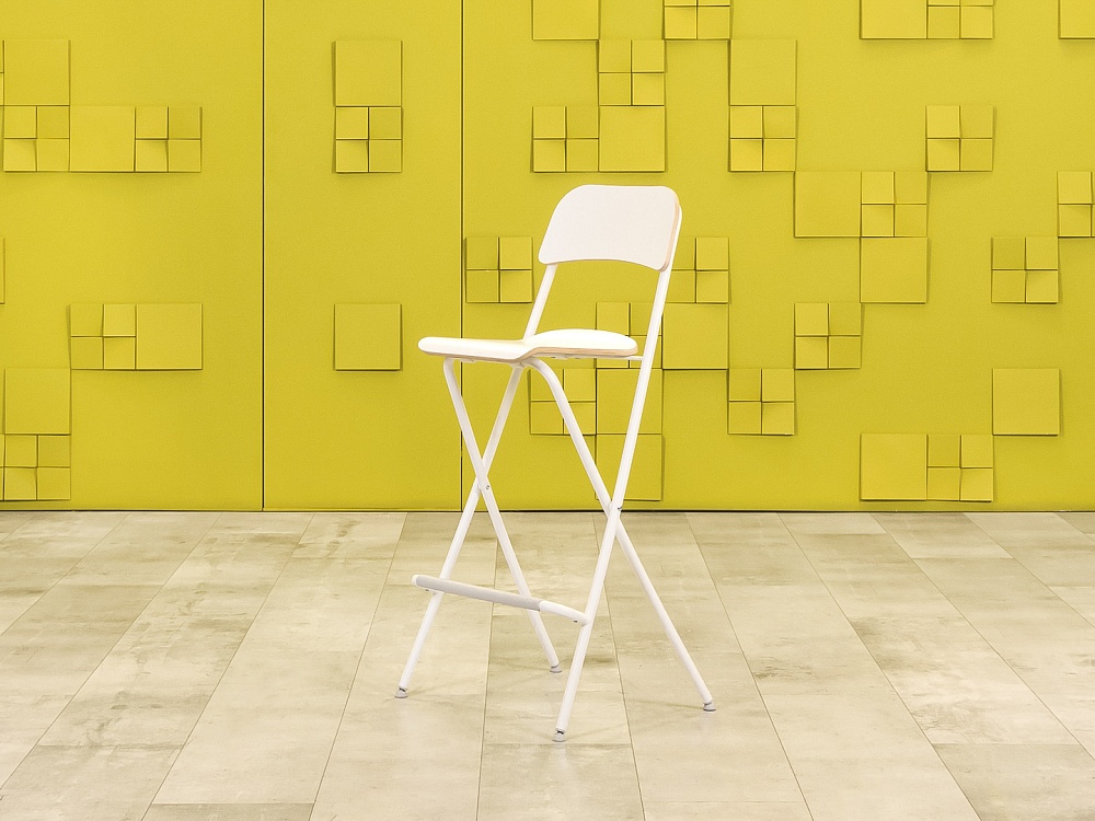 Барный стул  IKEA Дерево Белый  УНДБ-20115