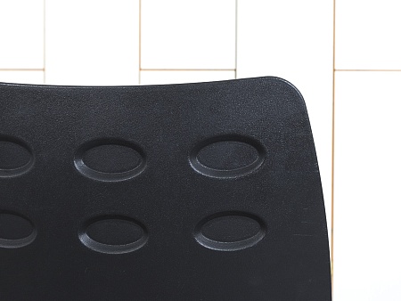 Конференц кресло для переговорной  Черный Кожзам SteelCase   (УНКЧ-30074)