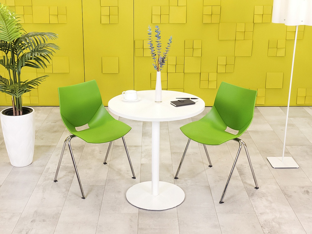 Обеденный стол ЛДСП Белый Импорт  СГКБ-261223