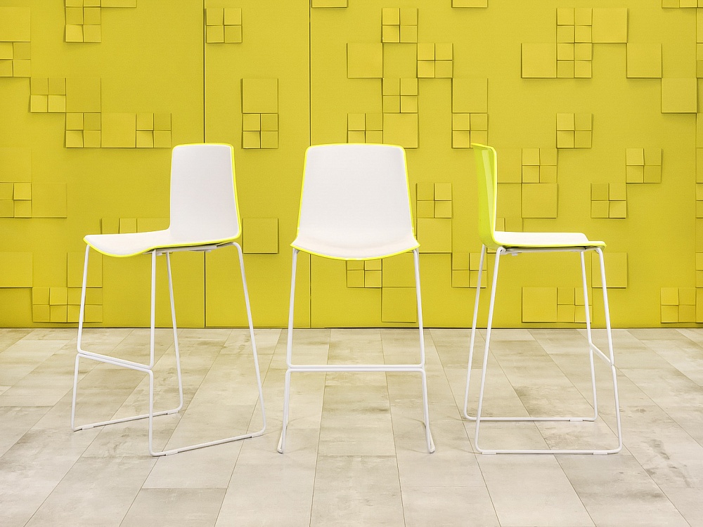 Барный стул  Pedrali Пластик Белый Италия  УДПБ-30016