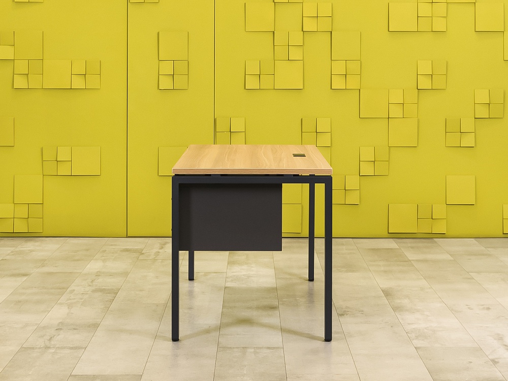 Офисный стол прямой ЛДСП Зебрано  СППЗ-26016