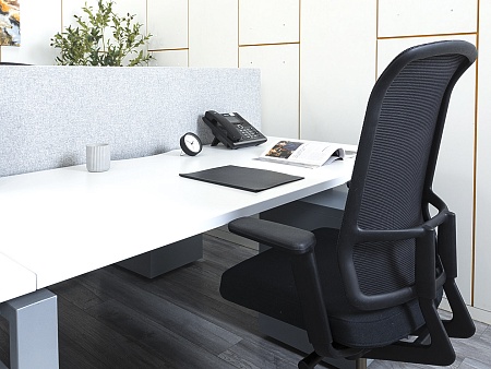 Комплект офисной мебели Techo 4 800х1 630х1 100 ЛДСП Белый   (КОМБ1-29054)