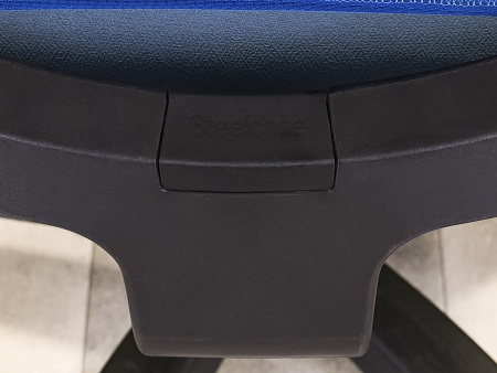 Офисное кресло для персонала на колесах Steelcase Ткань Синий Франция_КПТН-011023