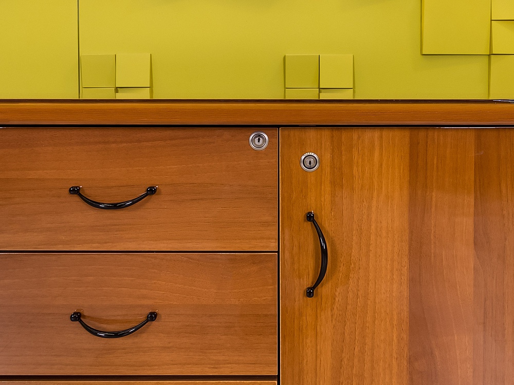 Кабинет руководителя CANNES Goodfurniture МДФ Орех Италия_КРХ1-070524