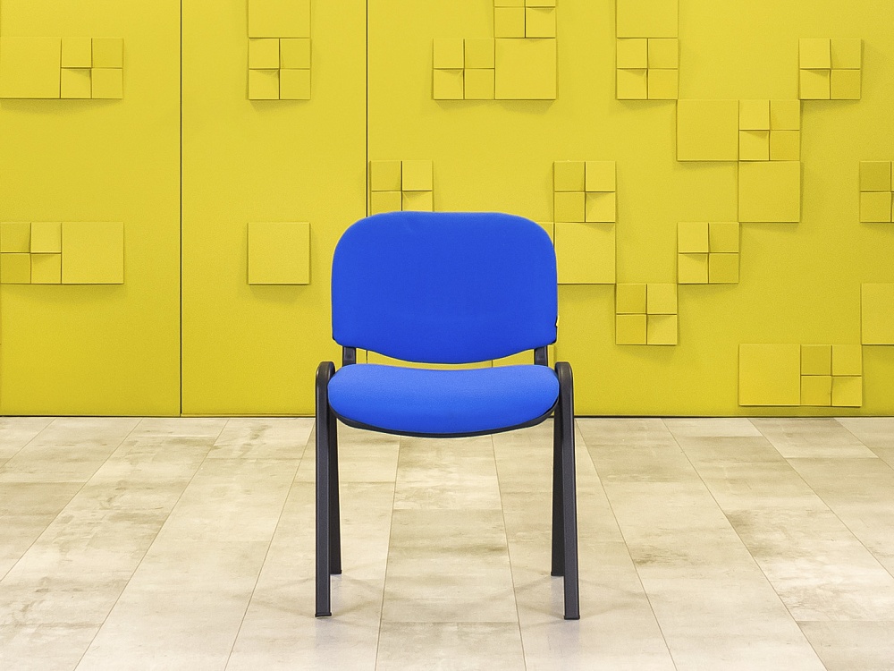 Офисный стул  ИЗО Ткань Синий Россия  ИзоН(н)