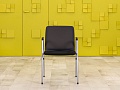 Конференц кресло для переговорной на ножках HAWORTH Ткань Чёрный; Серый Германия_КНТЧ1-240923