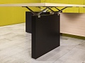 Стол для руководителя  ABC BABINI OFFICE ЛДСП Зебрано Италия  СРПЗ-31036