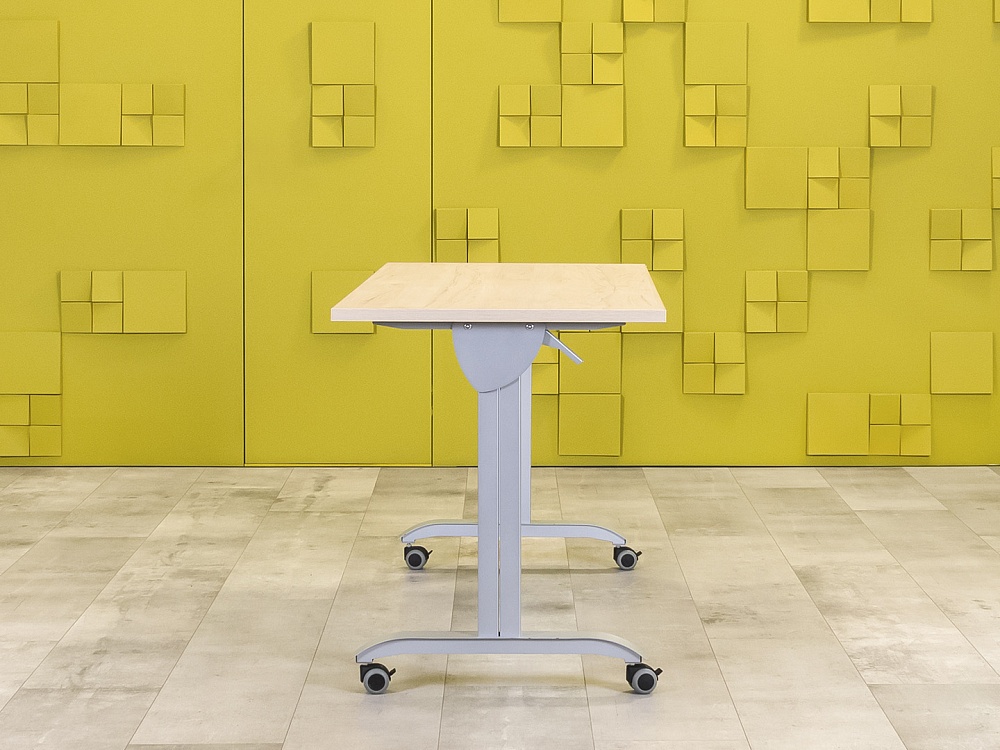 Офисный стол прямой 1400x650 ЛДСП Клен Россия_СППВ-090224