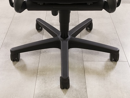 Офисное кресло для персонала на колесах Ahrend Ткань Чёрный Голландия_КПТЧ-15072