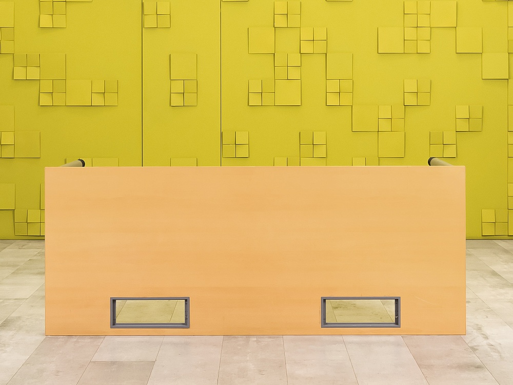 Стол для руководителя   Steelcase ЛДСП Бук Германия  СРПВ1-23036