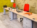Комплект офисной мебели на 3 человека ЛДСП Зебрано Россия_ГКЗ1-270624
