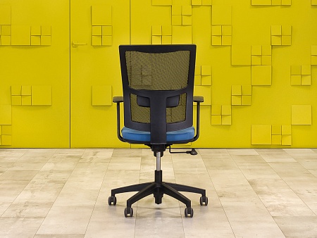 Офисное кресло для персонала на колесах Filo NARBUTAS Ткань Синий; Чёрный Литва_КПТН-151123