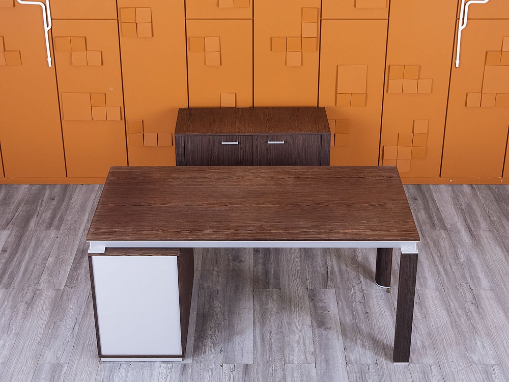 Стол для руководителя MARTEX 1 600х800х750 Шпон Венге HAN  (СРПЕк-25065)