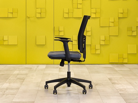 Офисное кресло для персонала на колесах Filo NARBUTAS Ткань Серый; Чёрный Литва_КПТС-151123