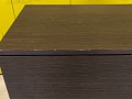 Шкаф для документов офисный Sinetica 1000x440x1050 Закрытый ДСП Венге; Серый Италия_ШД4ДЕ-201022