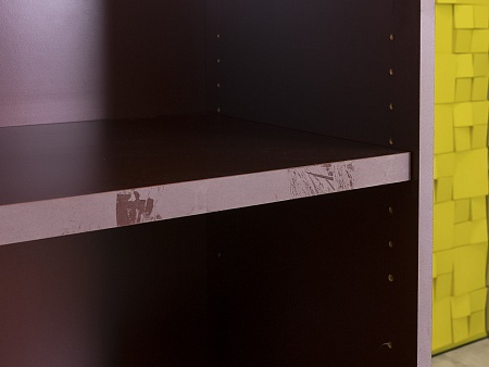 Шкаф в кабинет руководителя для документов GOODFURNITURE CANNES 900x455x2010 Комбинированный МДФ Оре