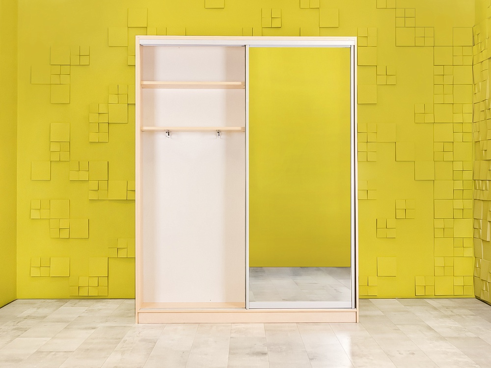 Шкаф для одежды ЛДСП Клен Россия  ШГ2ДВ-21025