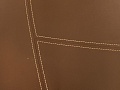 Стол для руководителя ENRICO PELLIZZONI 2000x1000 Кожа Коричневый Италия_СРЭК-210224