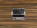 Офисный стол для переговоров Ego 2200x1200x750 Шпон Зебрано Италия_СГПЗ-271123
